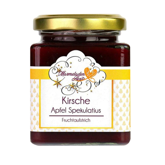 Kirsche Apfel Spekulatius Fruchtaufstrich