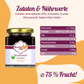 Brombeere Amaretto Fruchtaufstrich - Marmeladenherz